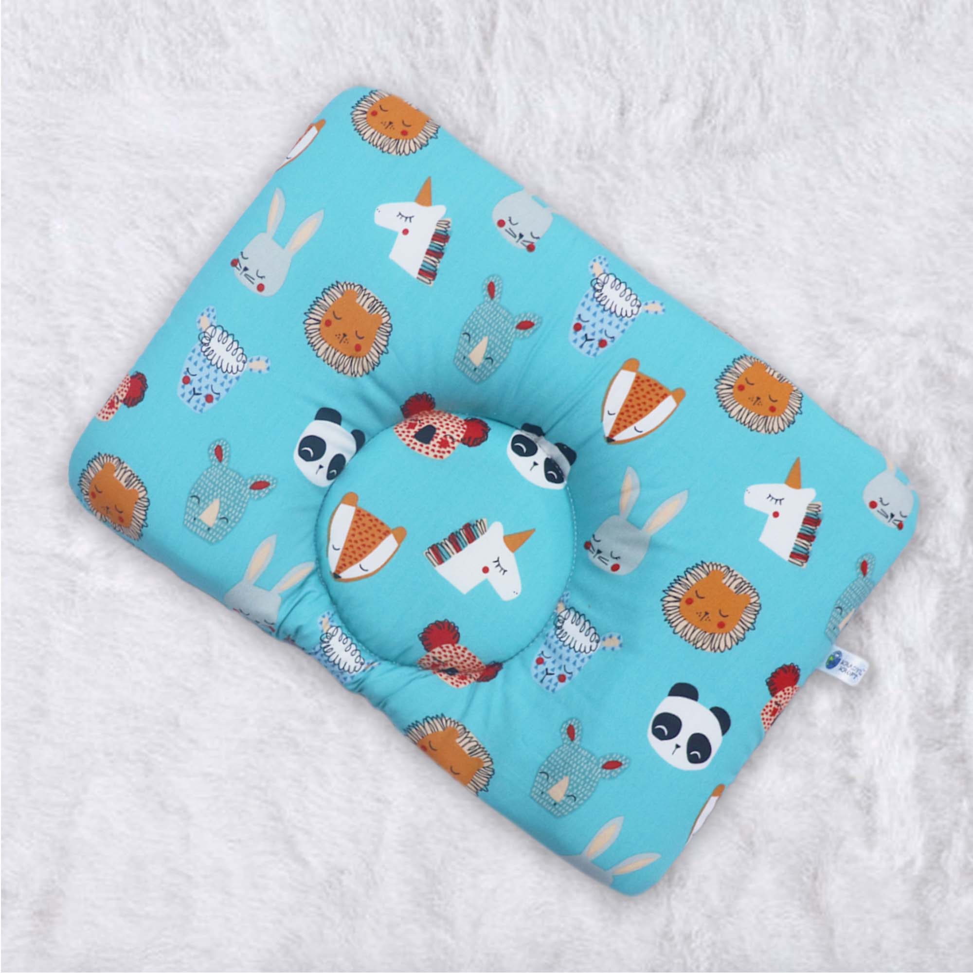 Magical Forest New Born Pillow | Baby Pillow | Head Shaping Pillow