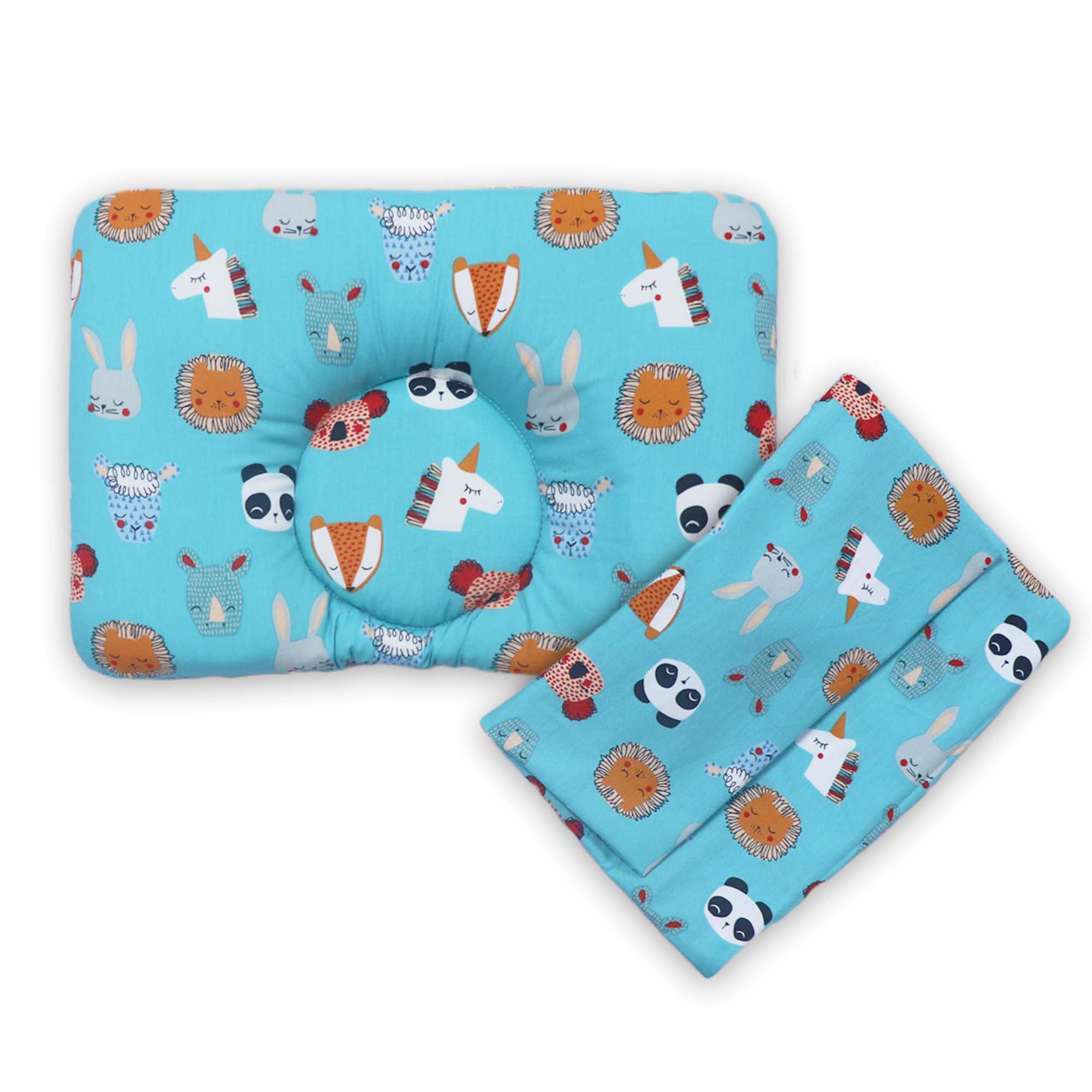 Magical Forest New Born Pillow | Baby Pillow | Head Shaping Pillow