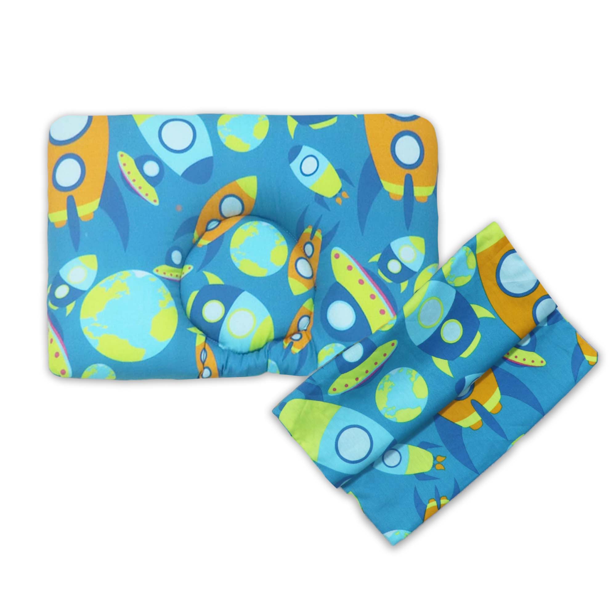 Rocket New Born Pillow | Baby Pillow | Head Shaping Pillow