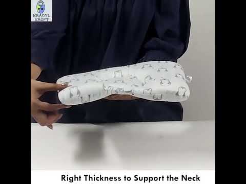 Penguin New Born Pillow | Baby Pillow | Head Shaping Pillow