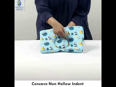 Pandastic Love New Born Pillow | Baby Pillow | Head Shaping Pillow