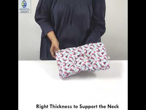 Pomegranates New Born Pillow | Baby Pillow | Head Shaping Pillow