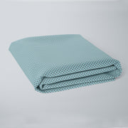 Mint Star Fitted Crib Sheet