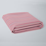 Pink Stripes Fitted Crib Sheet