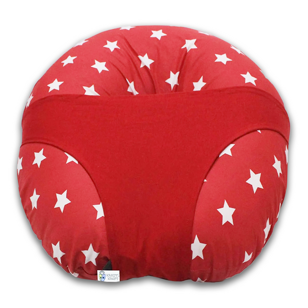 Born Star Red Feeding and Head Shaping Pillow- Combo Set
