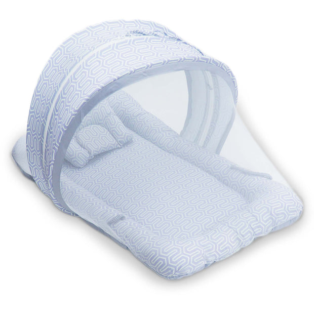 Light Lilac -  Kradyl Kroft Bassinet Style Mosquito Net Bedding for Infants