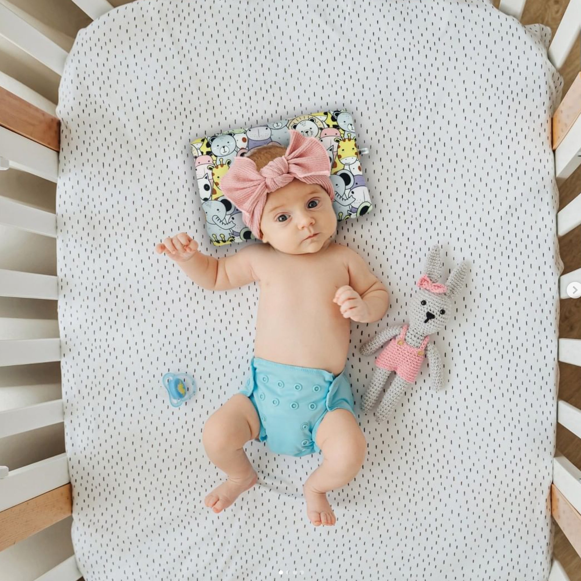Happy Zoo New Born Pillow | Baby Pillow | Head Shaping Pillow