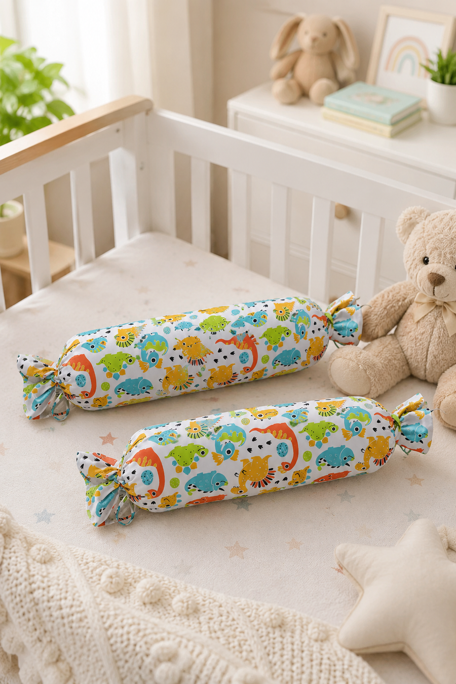 Anti Roll Bolster Pillows