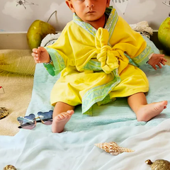 Bathrobe Towel -Citrus