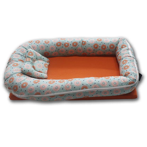 Baby Nest with Removable Covers - Donuts