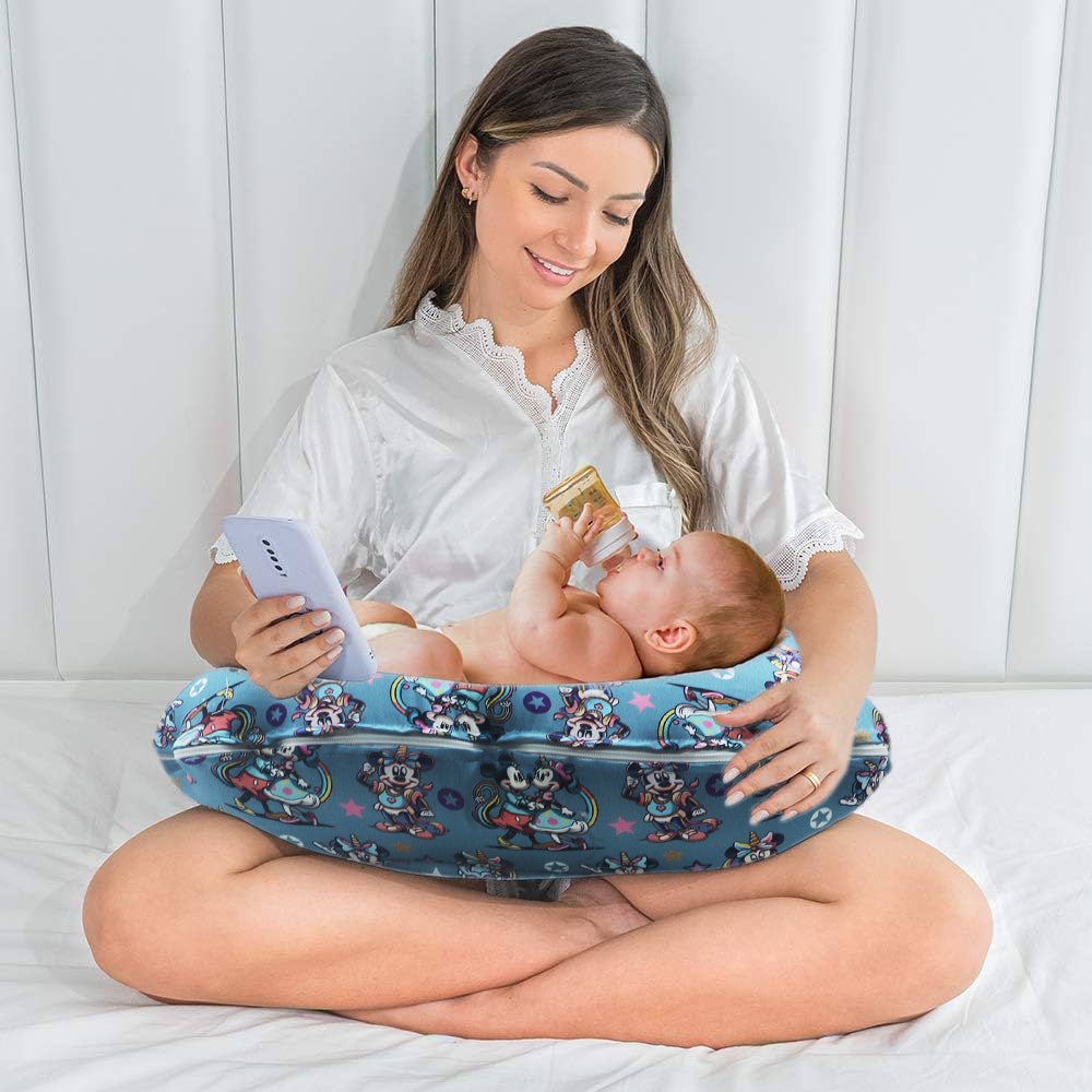 Happy Mousey - Baby Feeding Pillow | Nursing Pillow | Breastfeeding Pillow