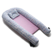 Baby Nest with Removable Covers - Grey Butterfly