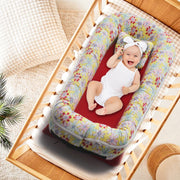 Baby Nest with Removable Covers - Floral Sunshine