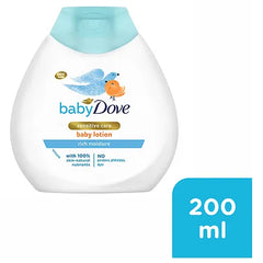 Baby Dove Rich Moisture Lotion 200 ml & Body Wash 200 ml