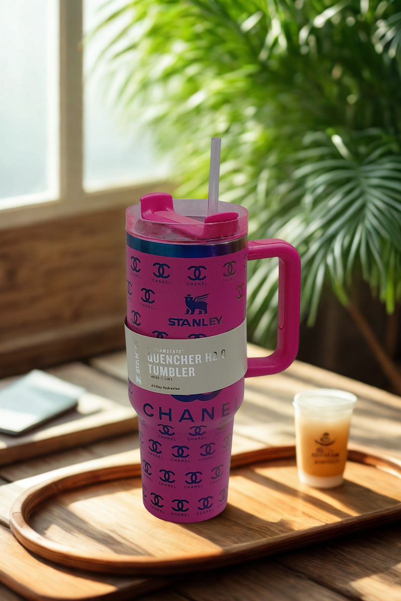 Tumbler with Insulation. Reuasable Straws Style- PT-6