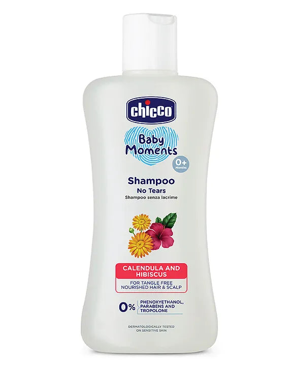 Chicco Baby Moments No Tears Shampoo - 100 ml