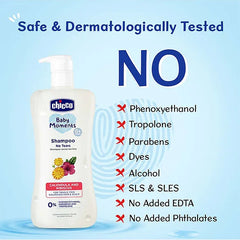 Chicco Baby Moments No Tears Shampoo - 100 ml