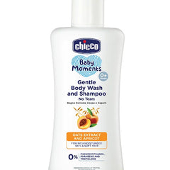 Chicco Baby Moments Gentle Body Wash And Shampoo - 100 ml