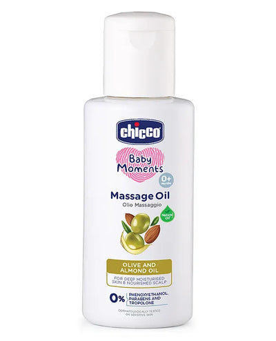 Chicco Baby Moments Massage Oil - 100 ml