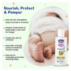 Chicco Baby Moments Massage Oil - 100 ml