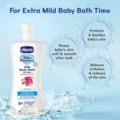 Chicco Baby Moments Mild Protect Body Wash - 200 ml