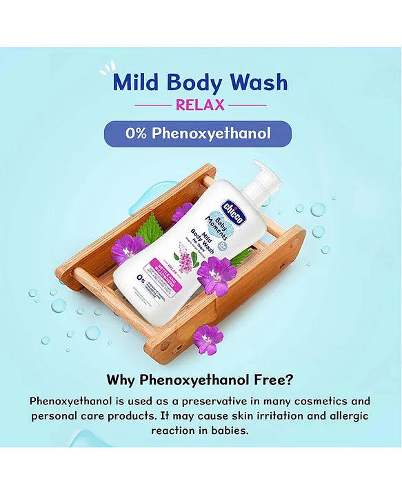 Chicco Mild Bodywash Relax 200 Ml-Relax