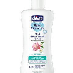 Chicco Baby Moments Mild Refresh Body Wash - 200 ml