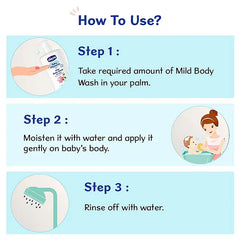 Chicco Baby Moments Mild Refresh Body Wash - 200 ml