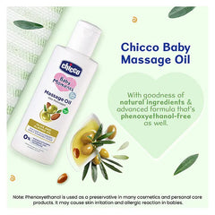 Chicco Baby Moments Massage Oil - 200 ml