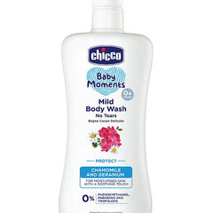 Chicco Baby Moments Mild Body Wash Protect  - 500 ml