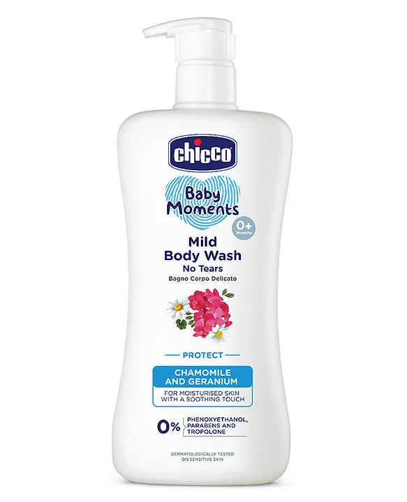 Chicco Baby Moments Mild Body Wash Protect  - 500 ml