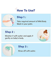 Chicco Baby Moments Mild Body Wash Protect  - 500 ml