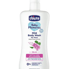 Chicco Baby Mild Body Wash Relax  - 500 ml & Body Lotion - 500 ml