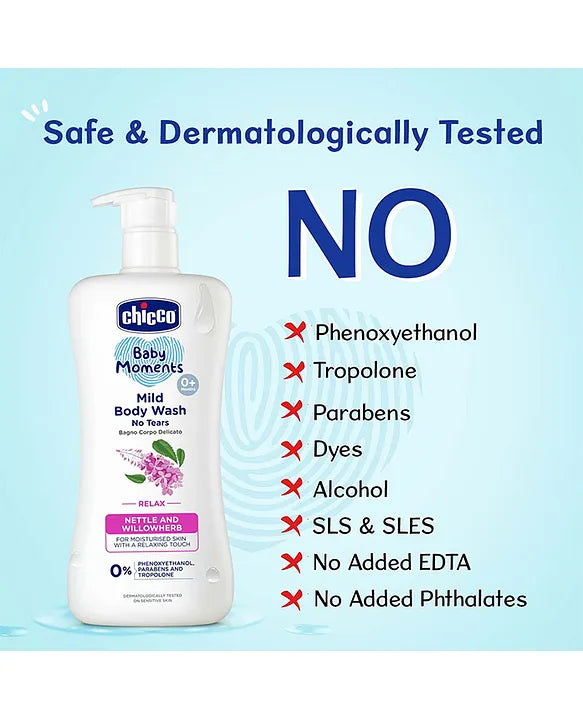 Chicco Baby Mild Body Wash Relax  - 500 ml