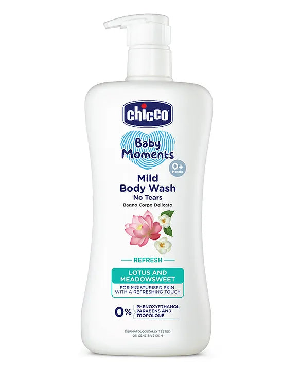 Chicco Baby Moments Mild Body Wash Refresh  - 500 ml