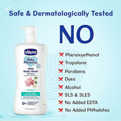Chicco Baby Moments Mild Body Wash Refresh  - 500 ml