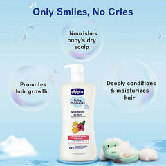 Chicco Baby Moments No Tears Shampoo - 500 ml