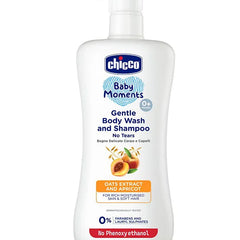 Chicco Baby Moments Gentle Body Wash And Shampoo - 500 ml