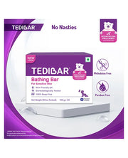 Torrent Pharma Tedibar Moisturising Baby Bathing Bar 100gx2 (Pack of 1) with Skin Friendly ph 100 Percent Soap FreePrevents Dryness & Rashes Dermatologically Tested - By