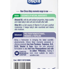 Chicco Baby Moments Almonds and Olive Oil Soap - 125 gm Each (Pack of 4)