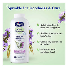 Chicco Baby Moments Talcum Powder - 150 gm