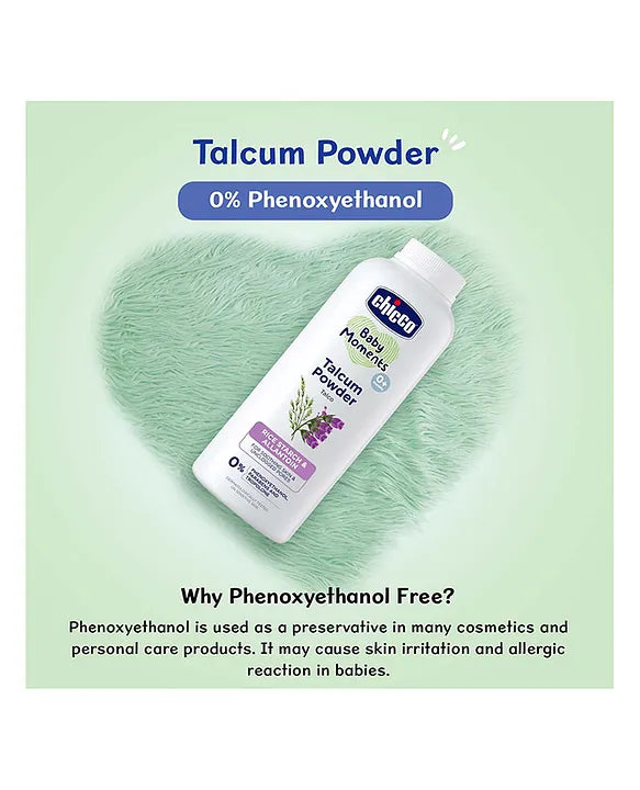 Chicco Baby Moments Talcum Powder - 150 gm