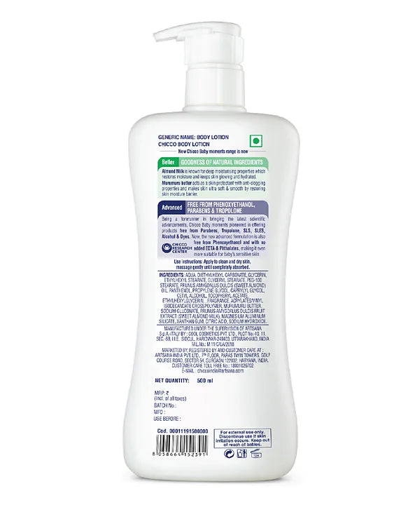 Chicco Baby Moments Body Lotion - 500 ml