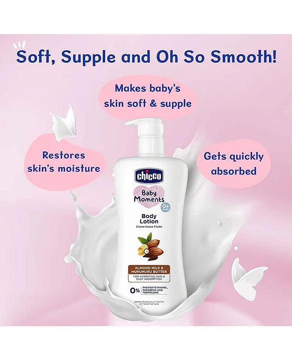 Chicco Baby Moments Body Lotion - 500 ml