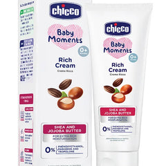 Chicco Baby Moments Shea Butter Rich Cream - 100 gm