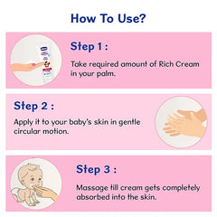 Chicco Baby Moments Shea Butter Rich Cream - 100 gm