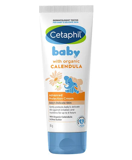 Cetaphil Baby Wash &Shampoo With Advanced Protection Cream (400 ml- 85 gm)