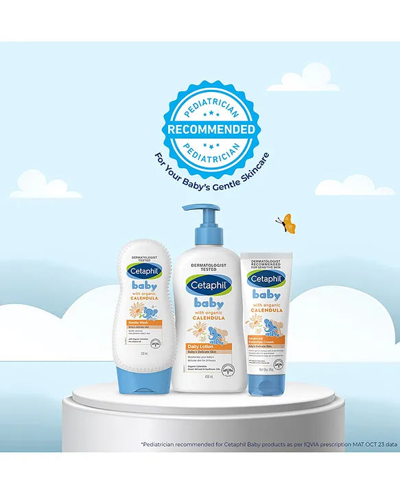Cetaphil Baby Gentle Wash & Shampoo with Organic Calendula - 230 ml