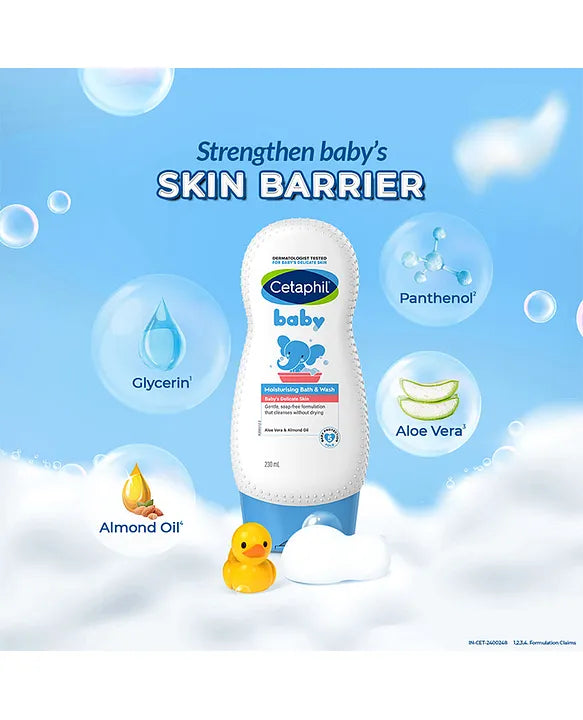 Cetaphil Baby Ultra Moisturizing Bath & Wash - 230 ml