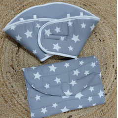 Born Star Grey Diaper Changing Mat for Baby